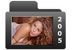 Cantora Shakira 2005